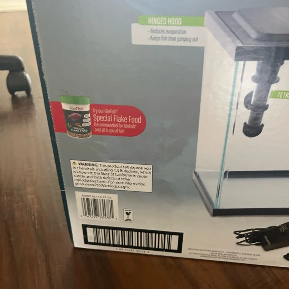 New GloFish LED Aquarium Kit 5 gallon